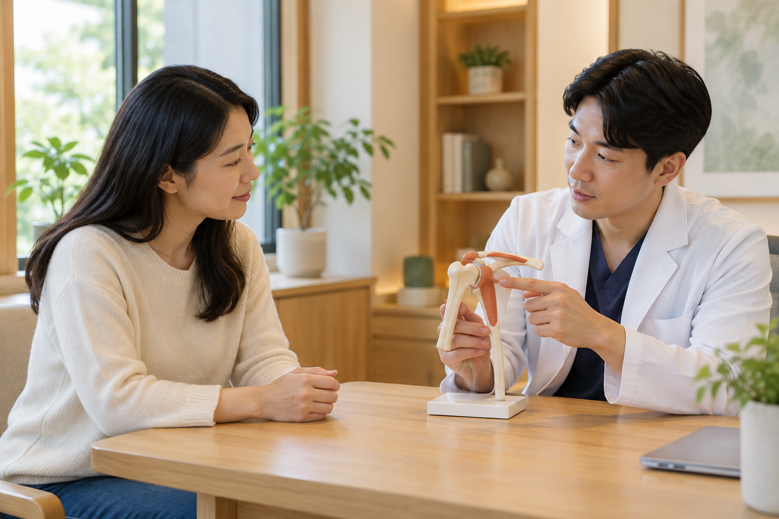 하남 어깨통증 한의원 — 어깨 상담에 관한 AI 설명용 이미지